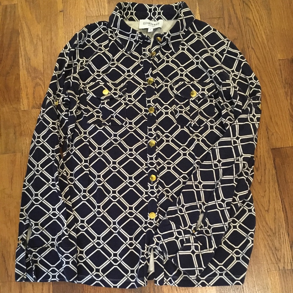 Elizabeth McKay Preppy Button Down